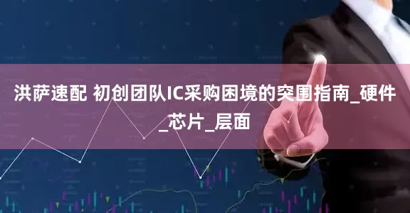 洪萨速配 初创团队IC采购困境的突围指南_硬件_芯片_层面